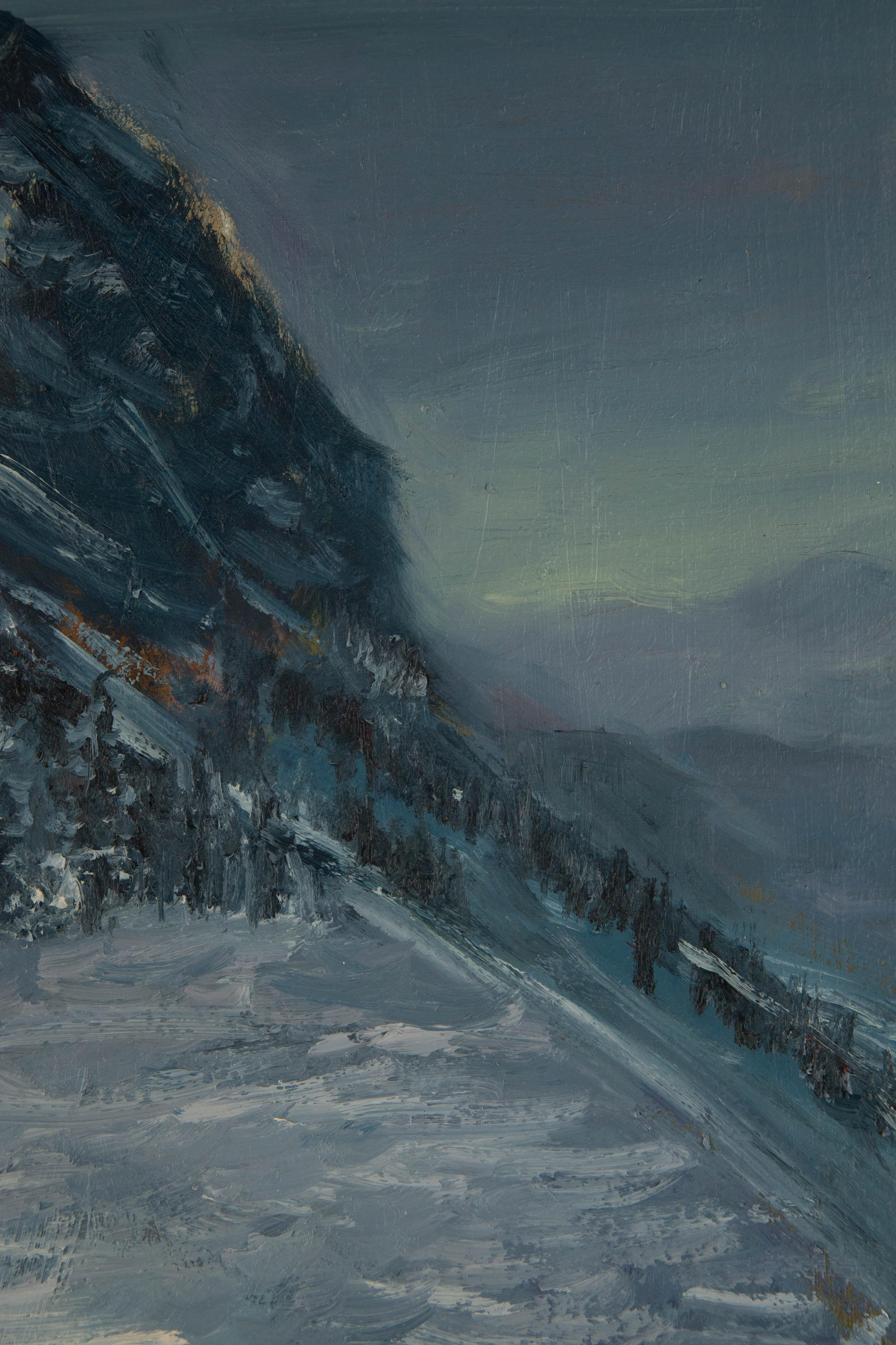 Guoqiang Ning Landscape Original Oil On Canvas 