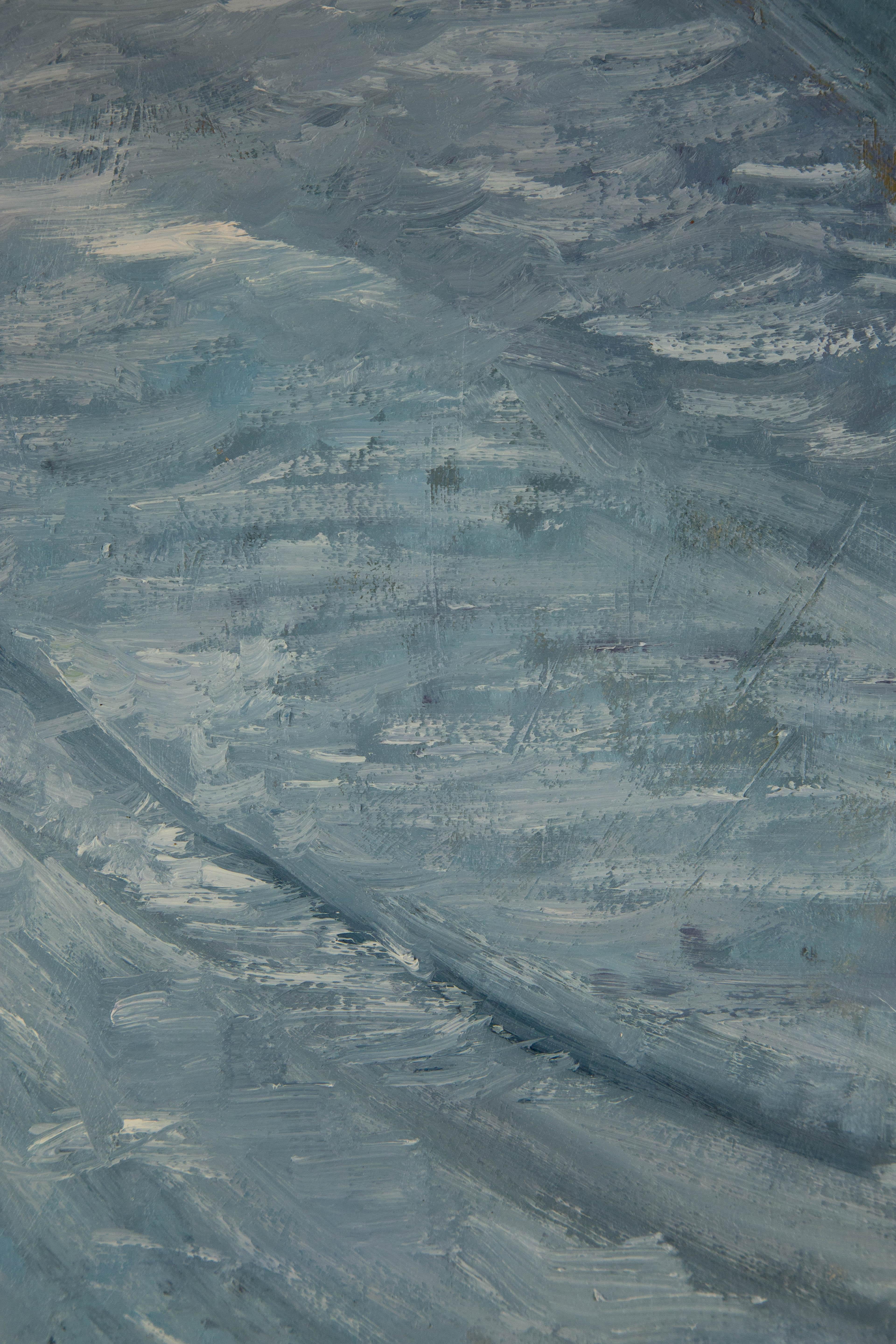 Guoqiang Ning Landscape Original Oil On Canvas 