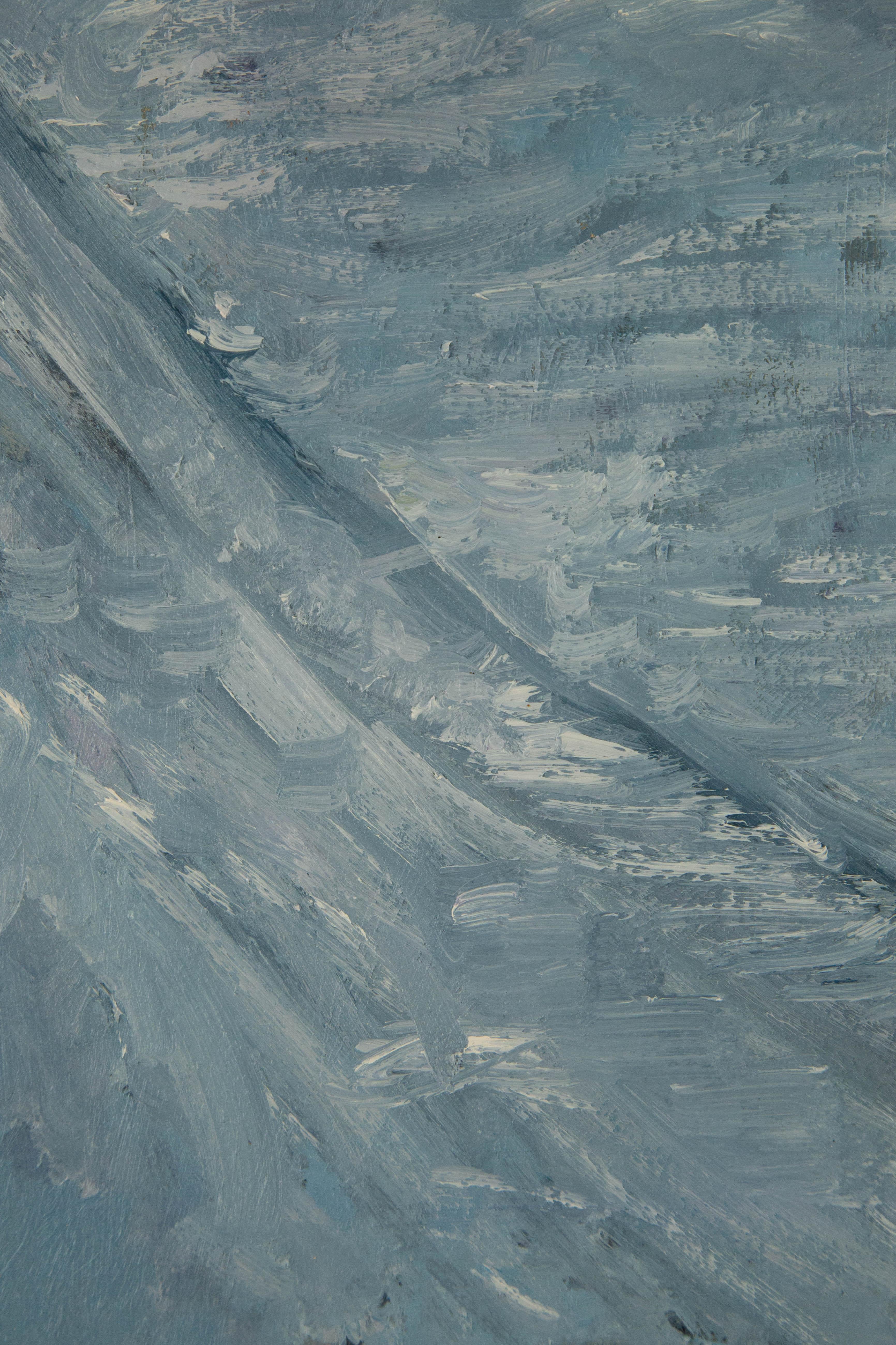 Guoqiang Ning Landscape Original Oil On Canvas 