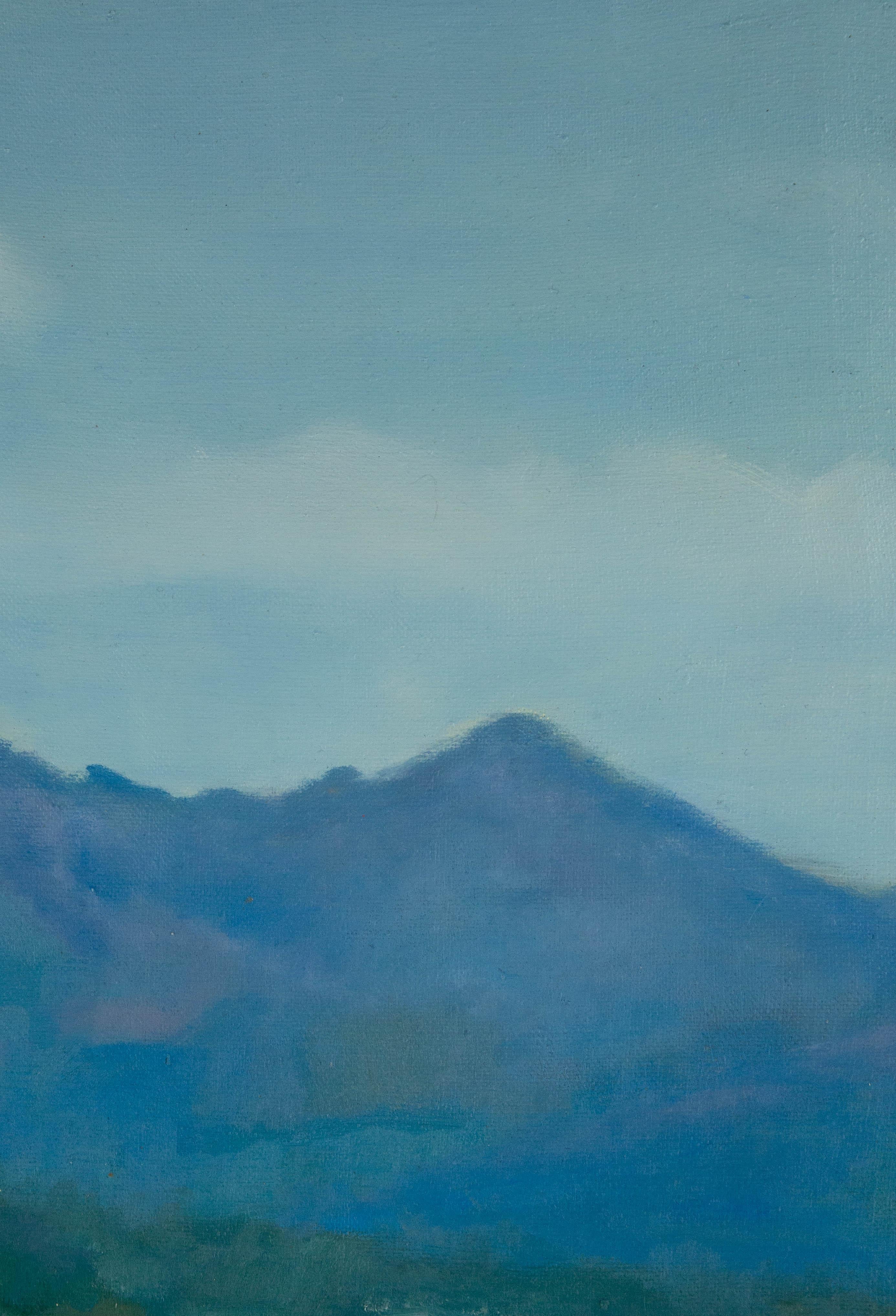 Guoqiang Ning Landschaft Original Ölgemälde 