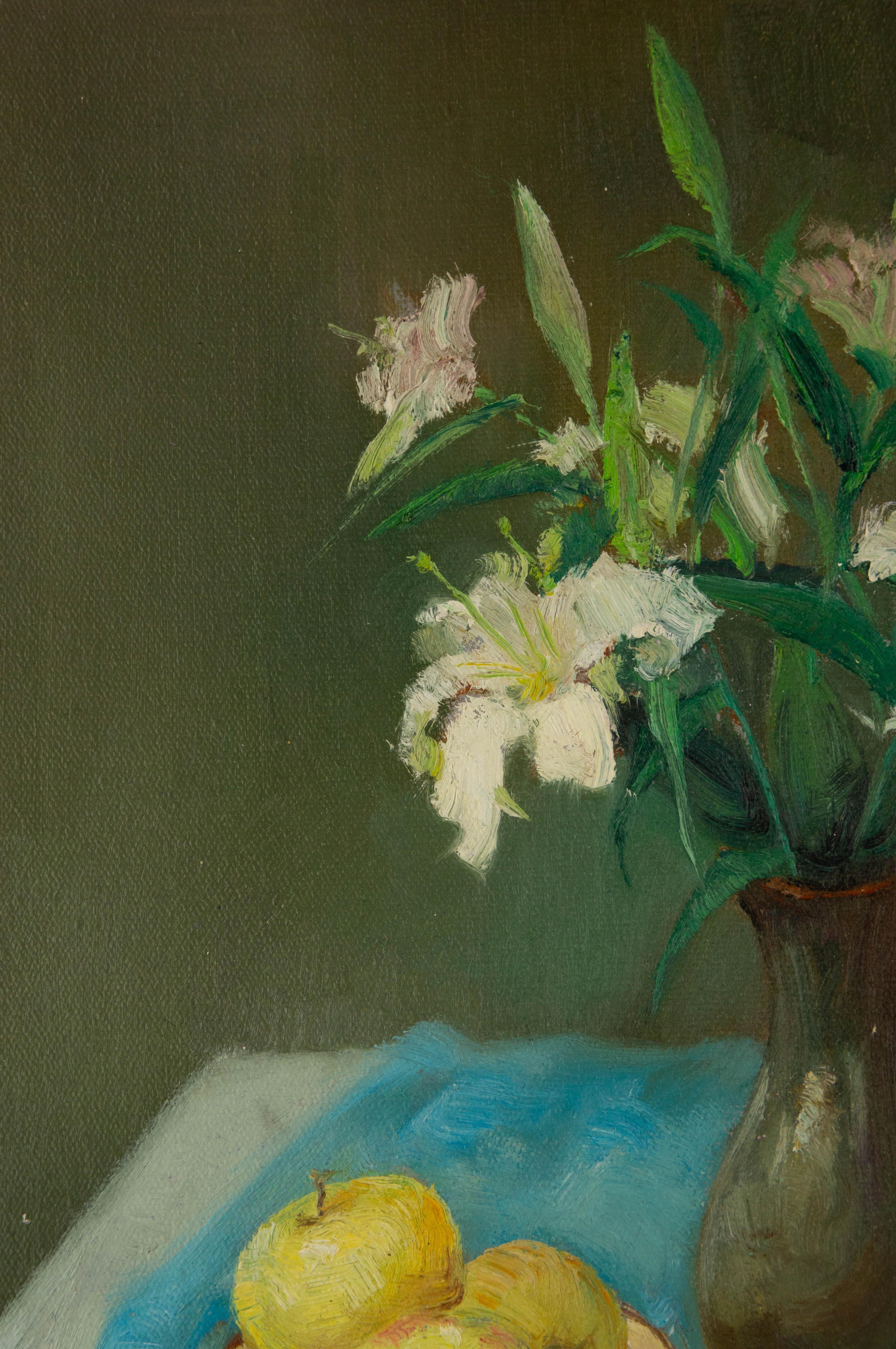Guoqiang Ning Still Life Original Oil Painting 