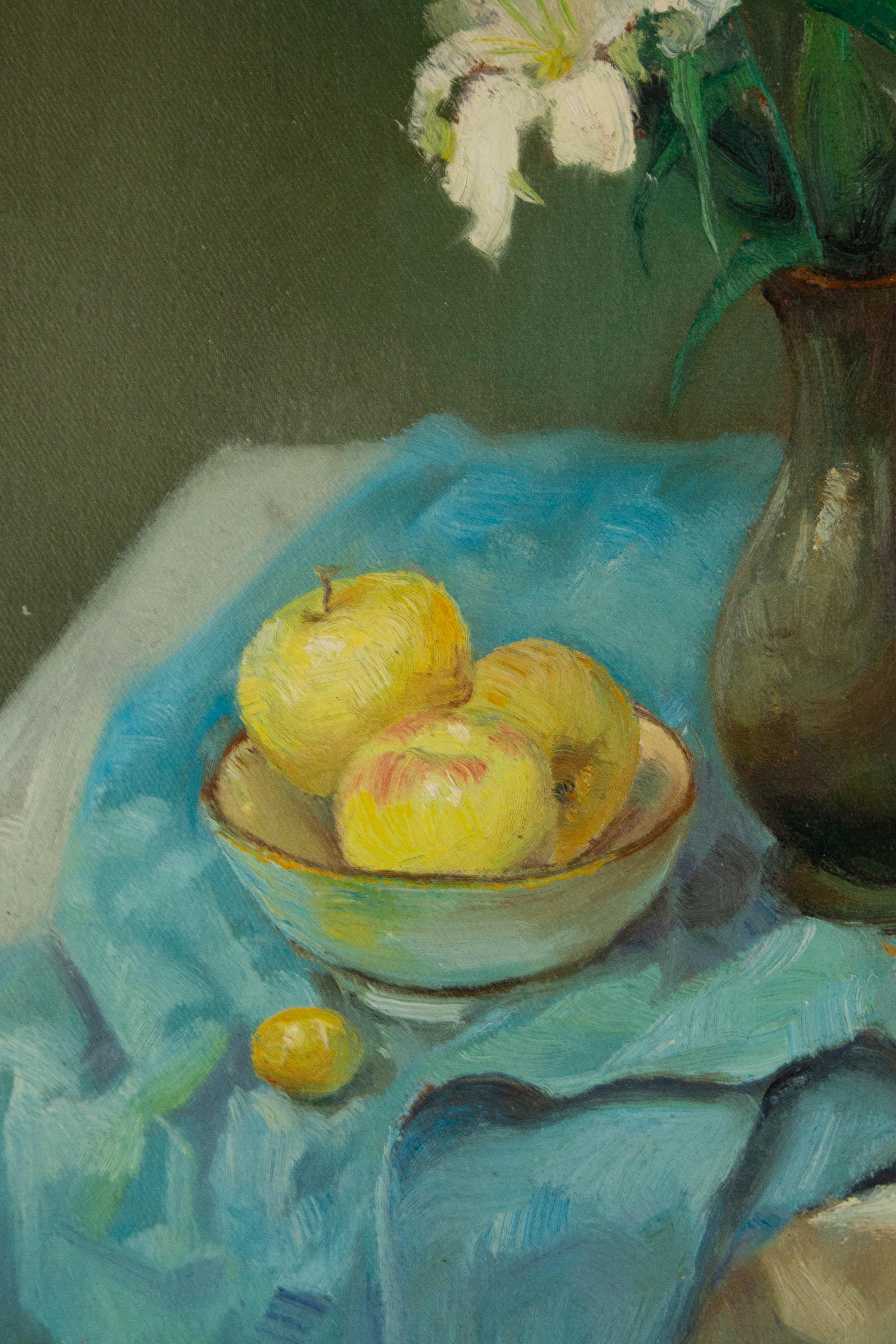 Guoqiang Ning Still Life Original Oil Painting 