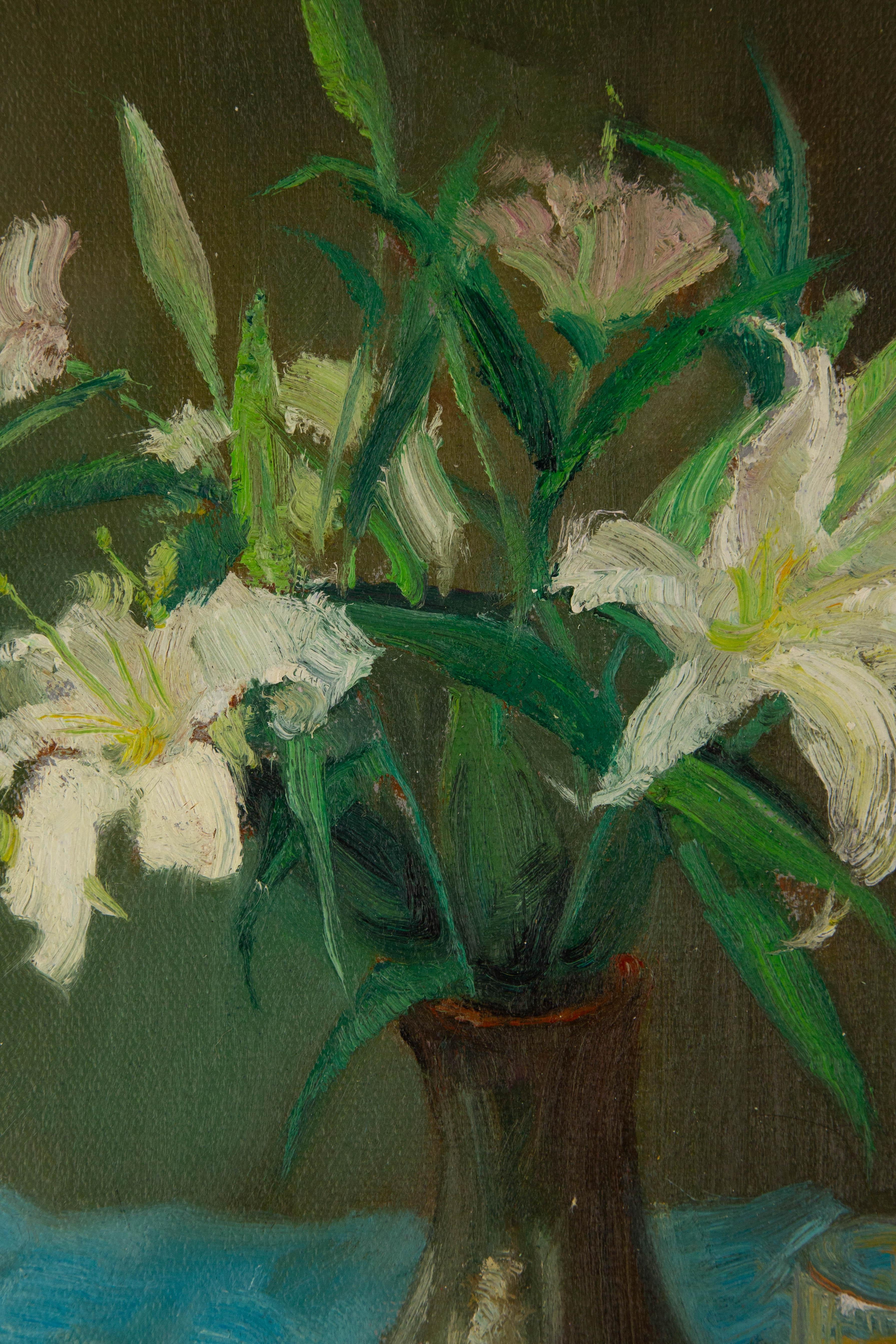 Guoqiang Ning Still Life Original Oil Painting 