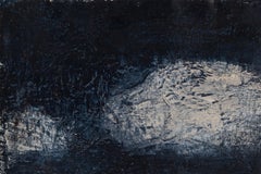 Abstraktes Original-Ölgemälde auf Leinwand „Floating“, Guoxian Yu, Guoxian Yu