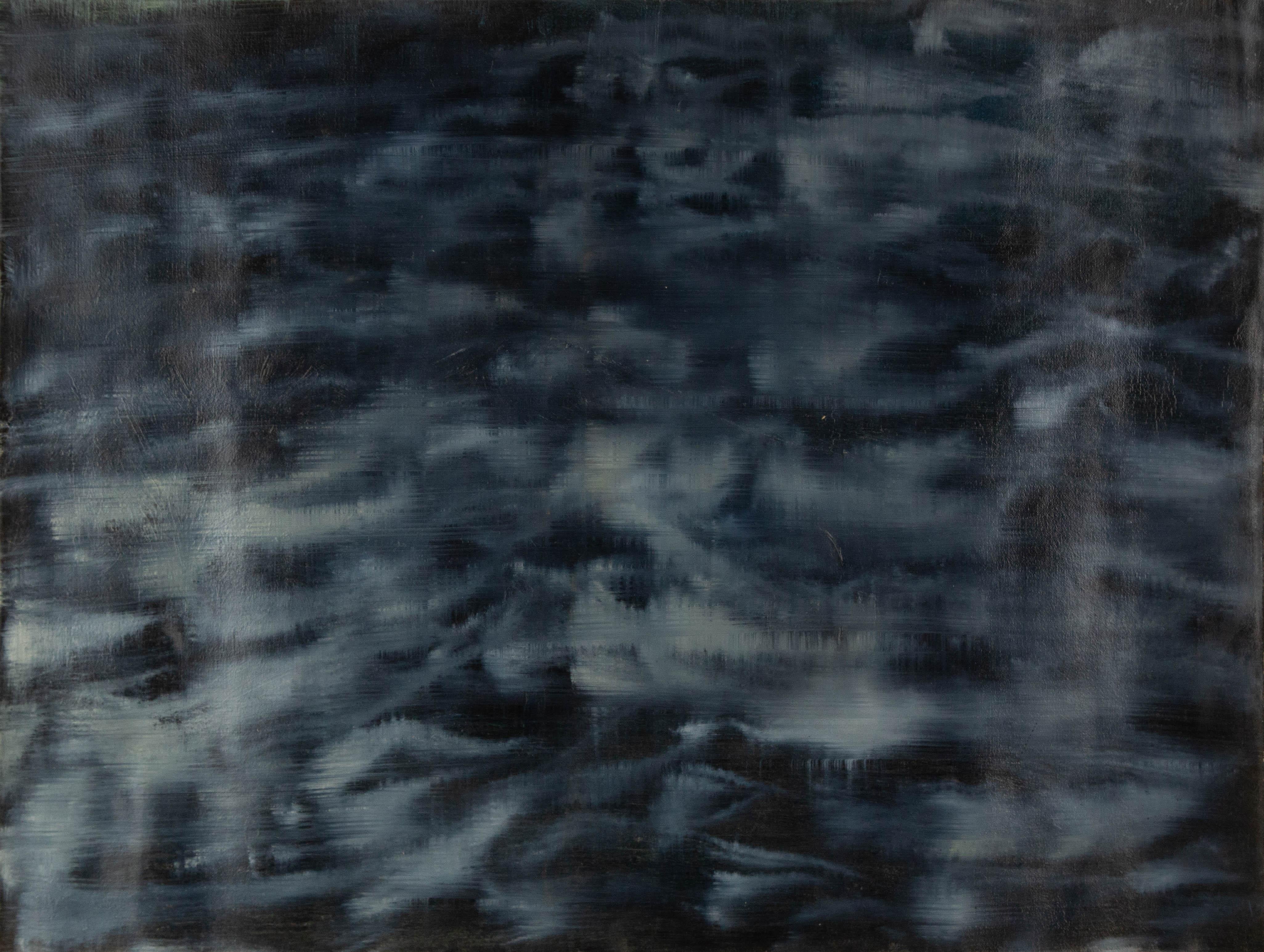 Guoxian Yu Abstract Original Oil On Canvas "The Flow"