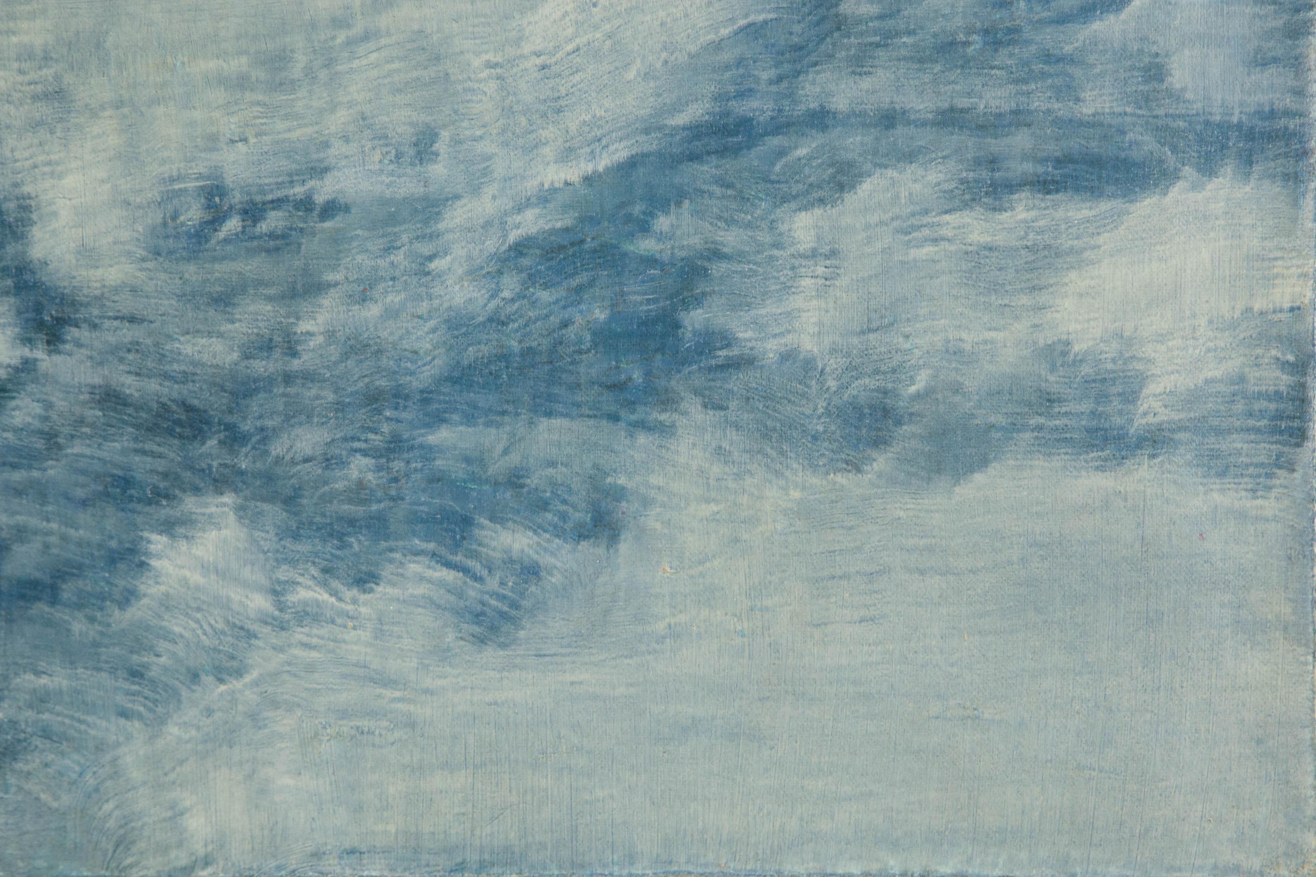 Guoxian Yu Paesaggio originale Olio su tela 