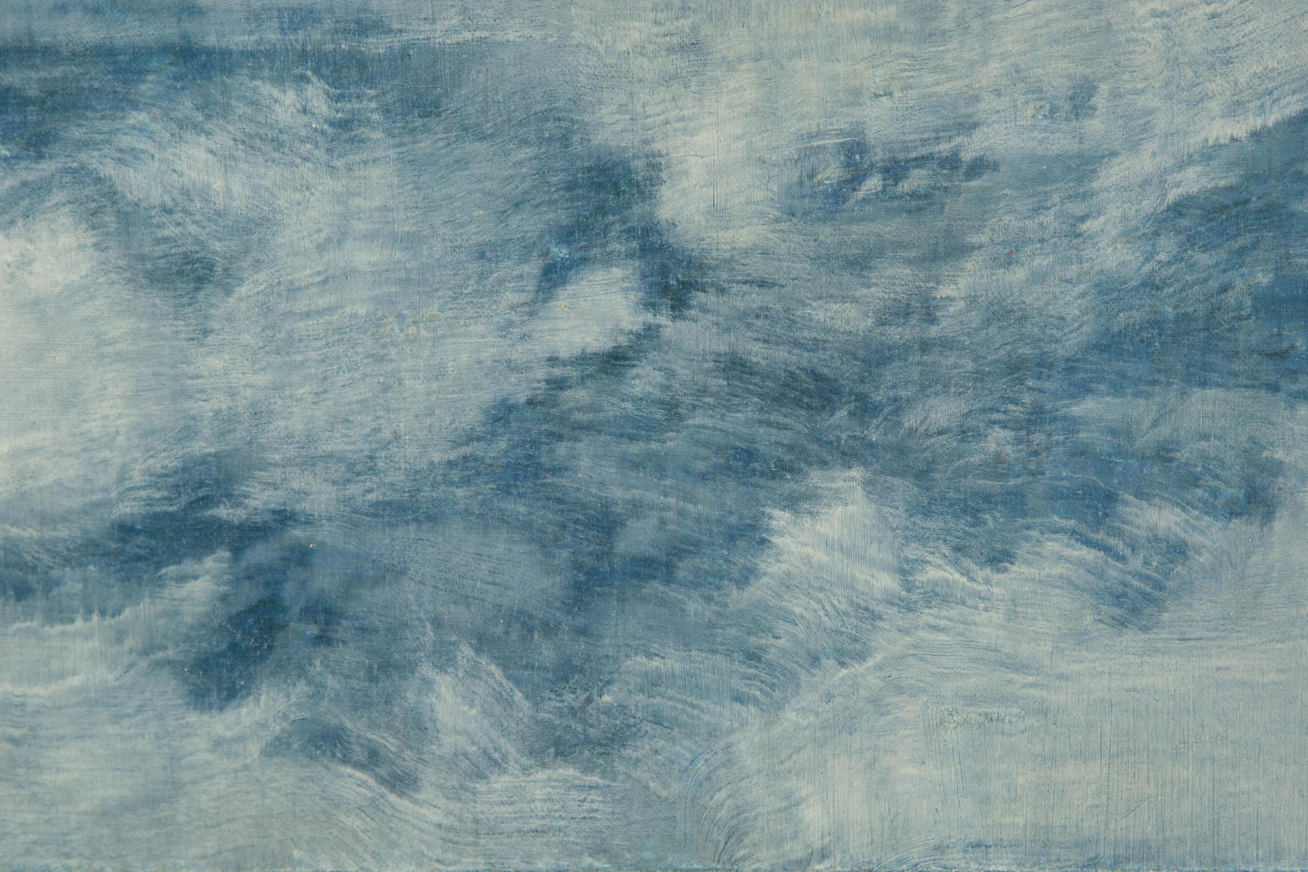 Guoxian Yu Paesaggio originale Olio su tela 