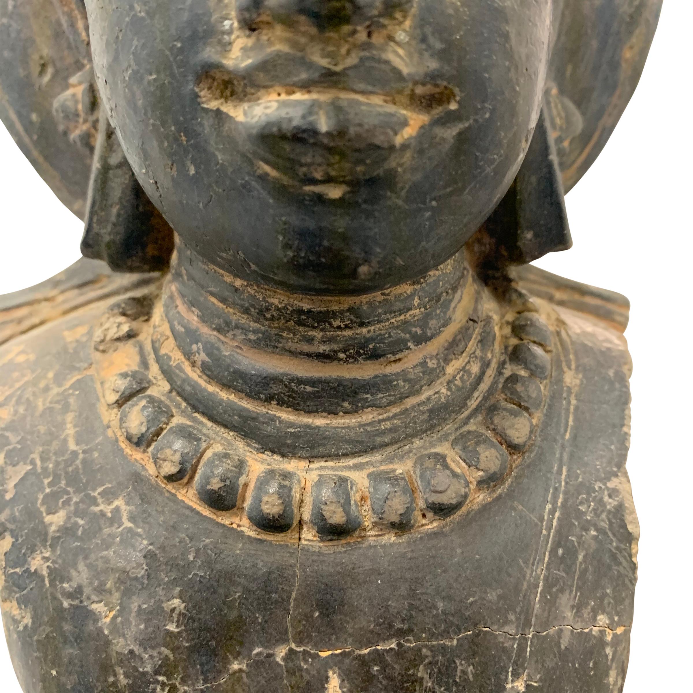Gupta Empire Torso of Vishnu For Sale 1