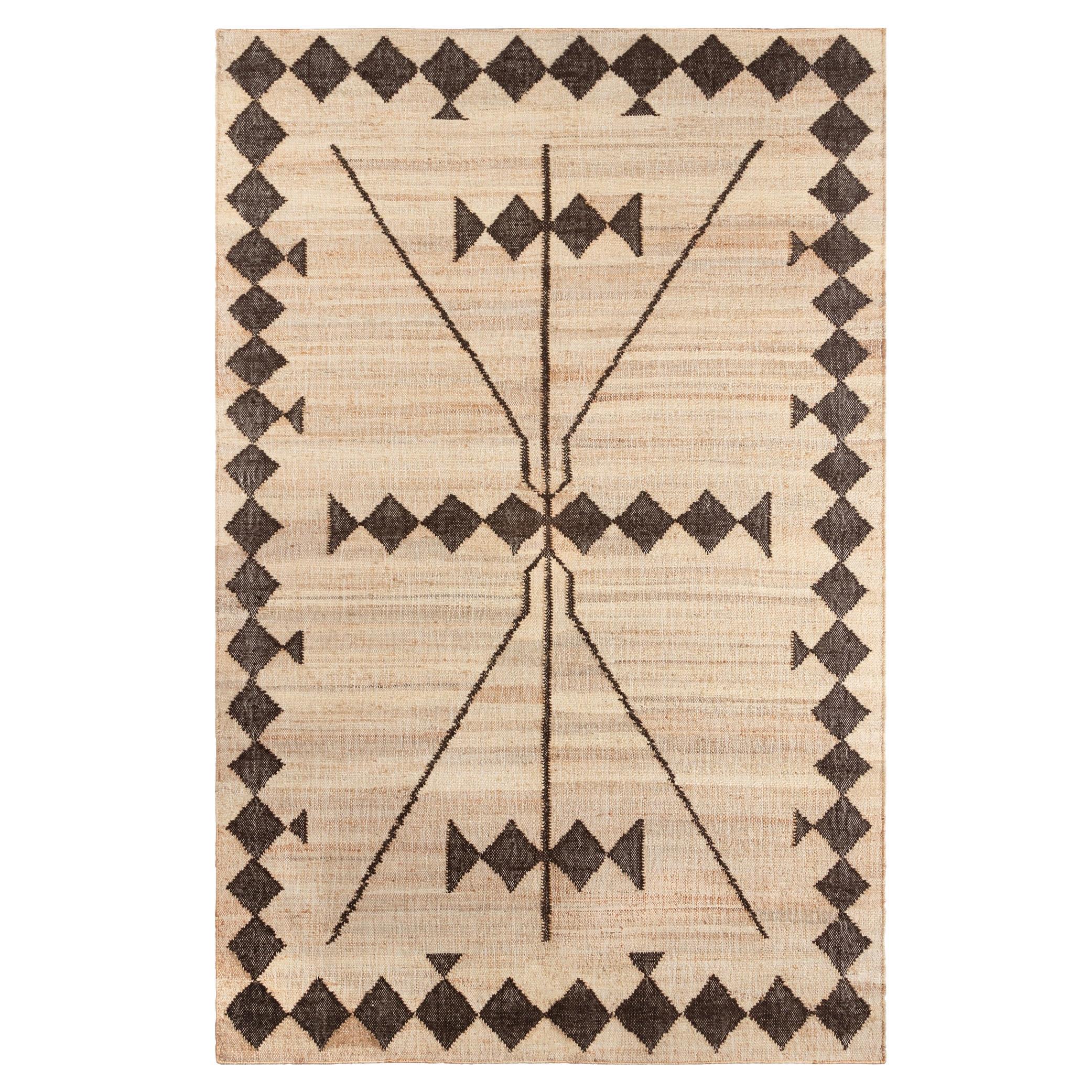 “Gurara Adrar” Modern Art-Inspired Rug by Christiane Lemieux For Sale