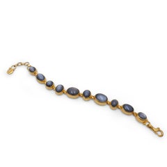Bracciale Gurhan in oro 24 carati e pietra di luna nera