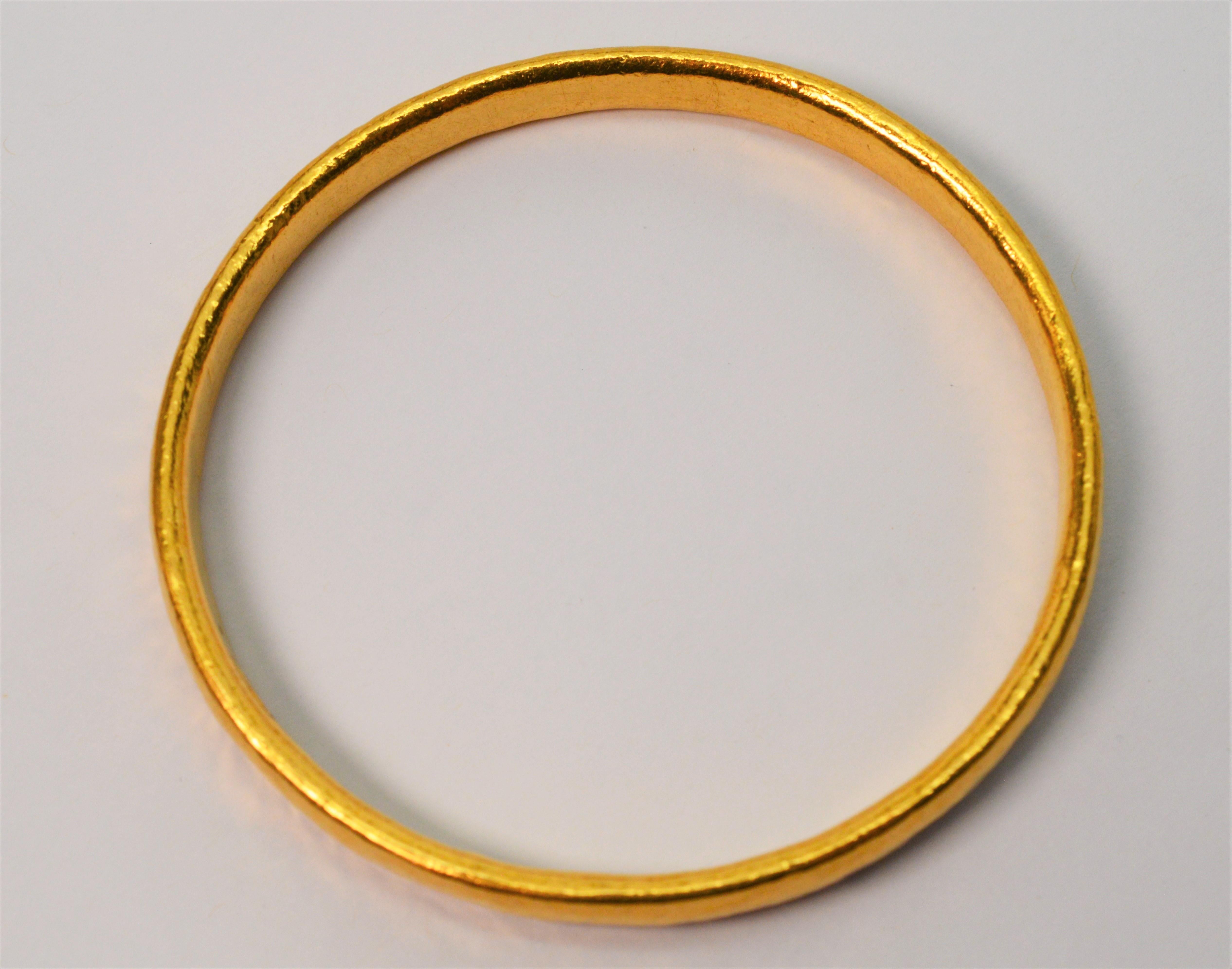24 karat gold bracelet