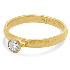 Gurhan Anillo Colección Prisma de Diamantes de Oro Amarillo de 24 Kilates