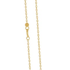 Gurhan Collar de Oro Amarillo de 24 Kilates Escarabajo del Renacimiento Egipcio