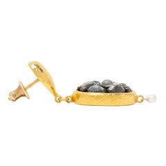 GURHAN 24k Mondstein-Ohrringe