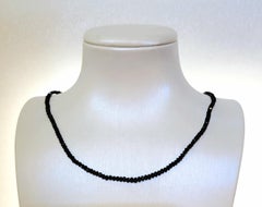 GURHAN 990 22k yellow gold 4ctw black diamonds necklaces 16'' stamped