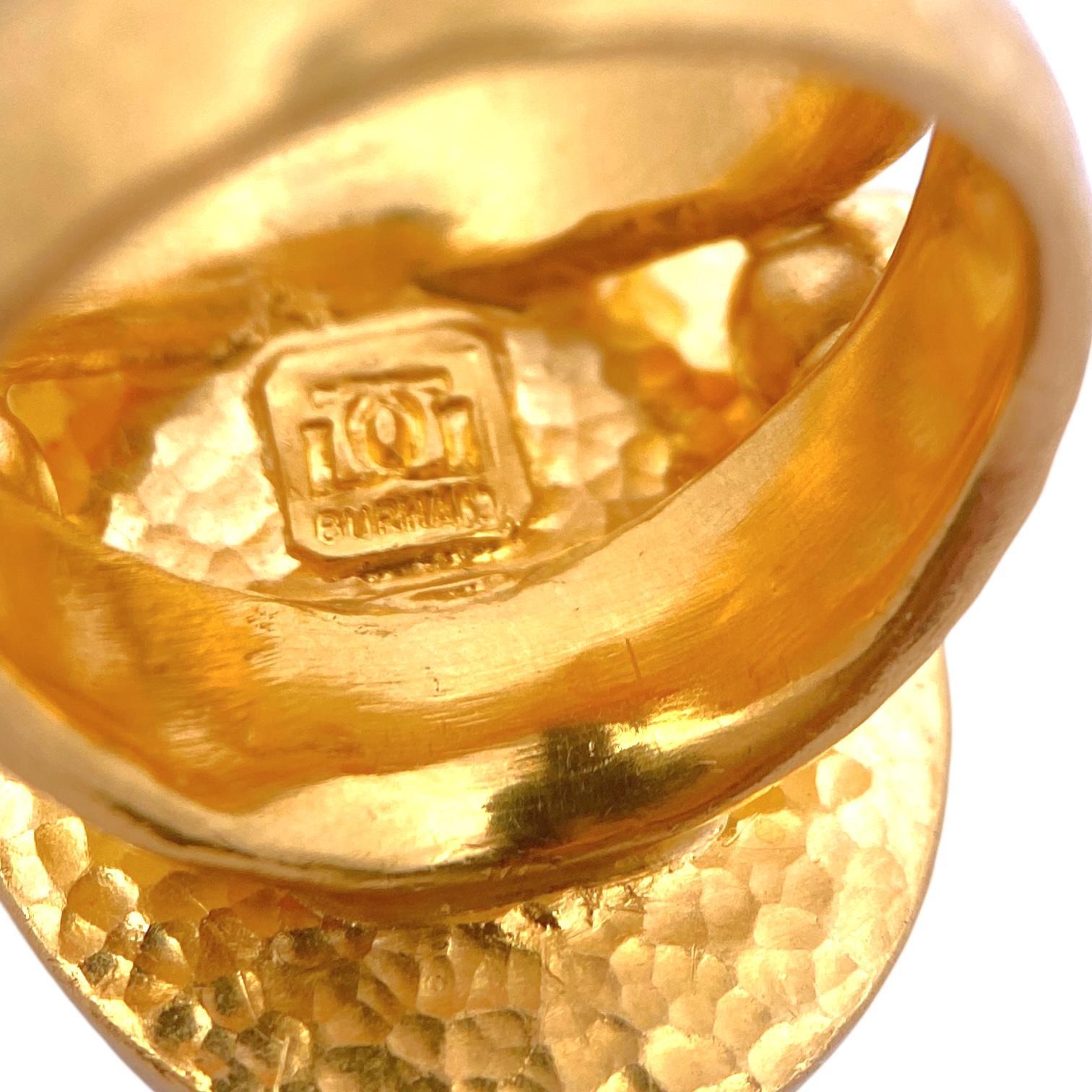 GURHAN Antiquities 24K Gold Large Carnelian Intaglio Signet Ring 2