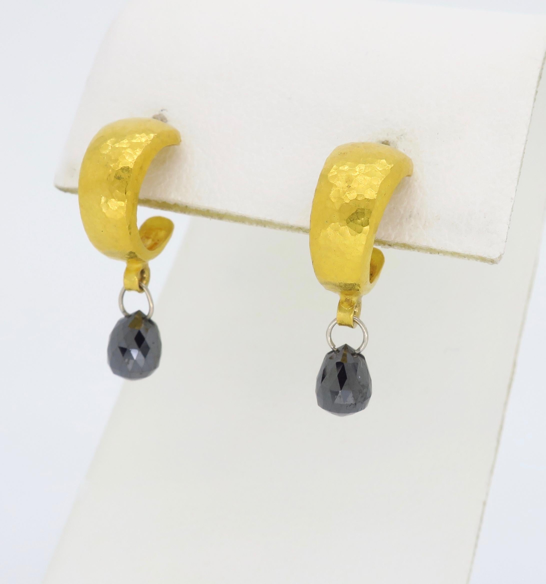 gurhan black diamond earrings