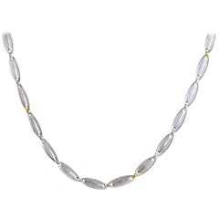 Gurhan Orb Women's Sterling Silver and 24 Karat Yellow Gold Long Necklace