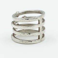 Gurhan Silver Multi-Strand Fashion Ring in Sterling Silver/24K, SSR4-LTM-5S1G