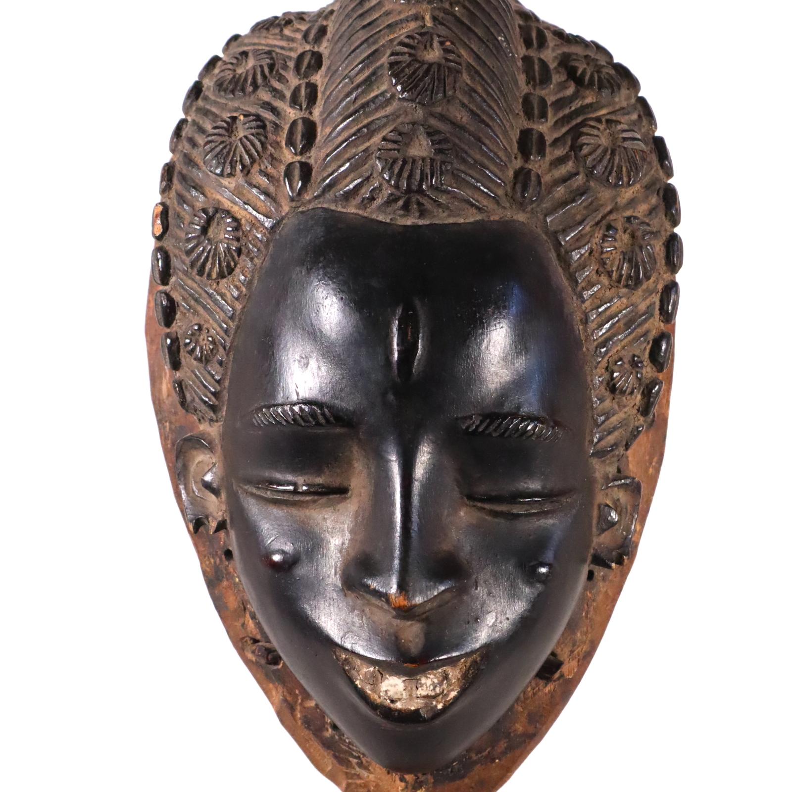 Ivorian Guro Face Mask Ivory Coast West African Tribal Art