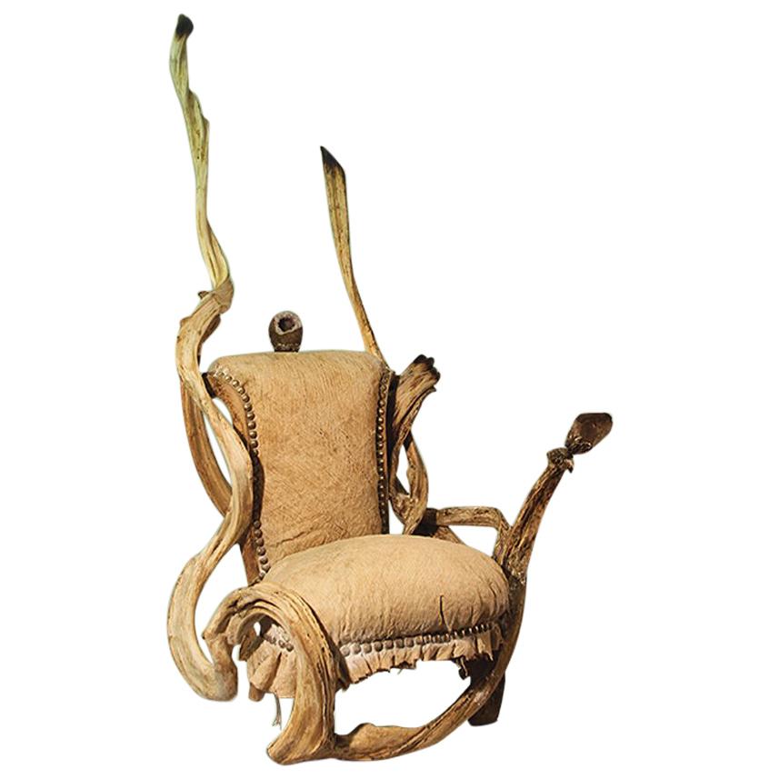 Sillón Alto Guru con Piedra Amatista