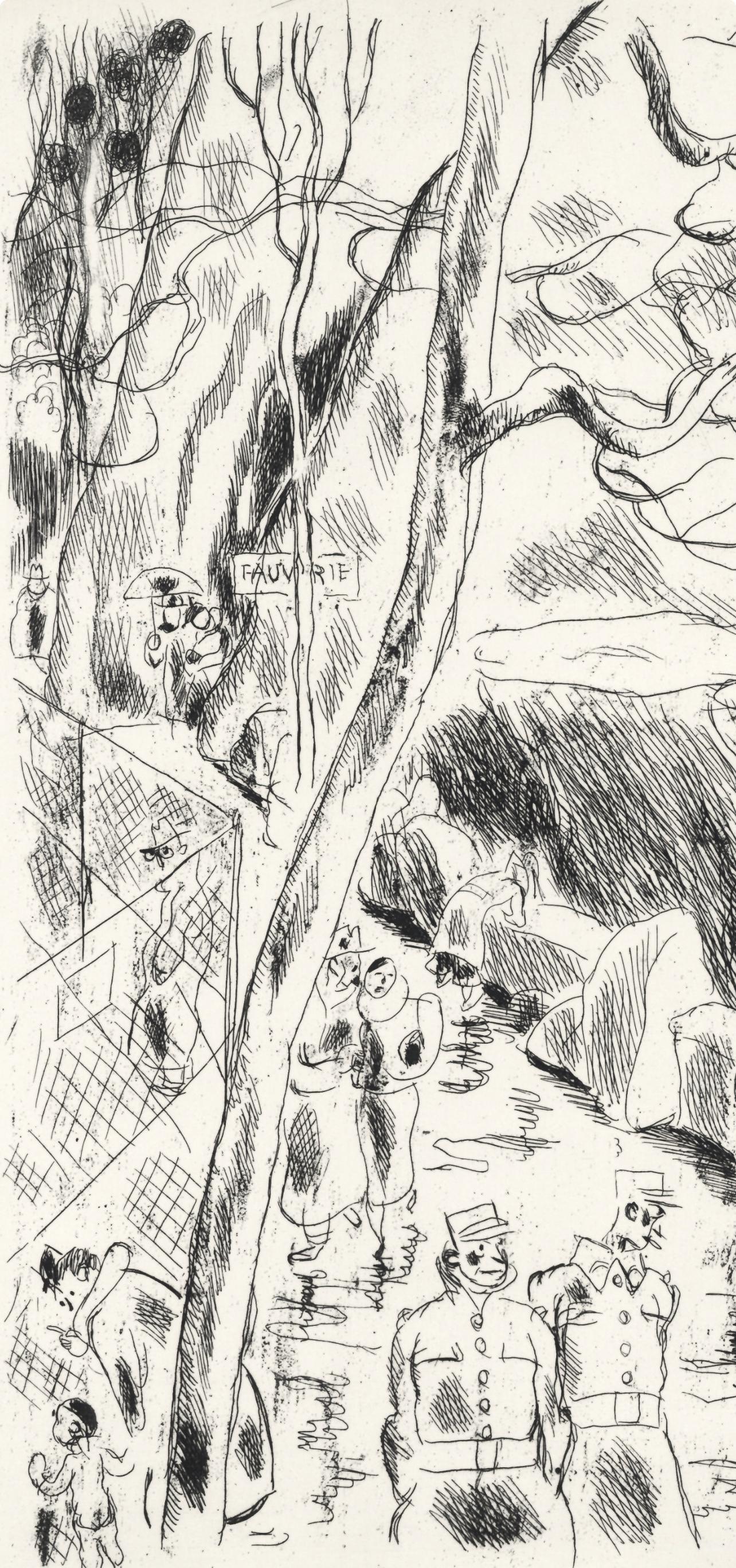 La Ménagerie du Jardin des Plantes, A La gloire à Paris, Gus Bofa For Sale 3