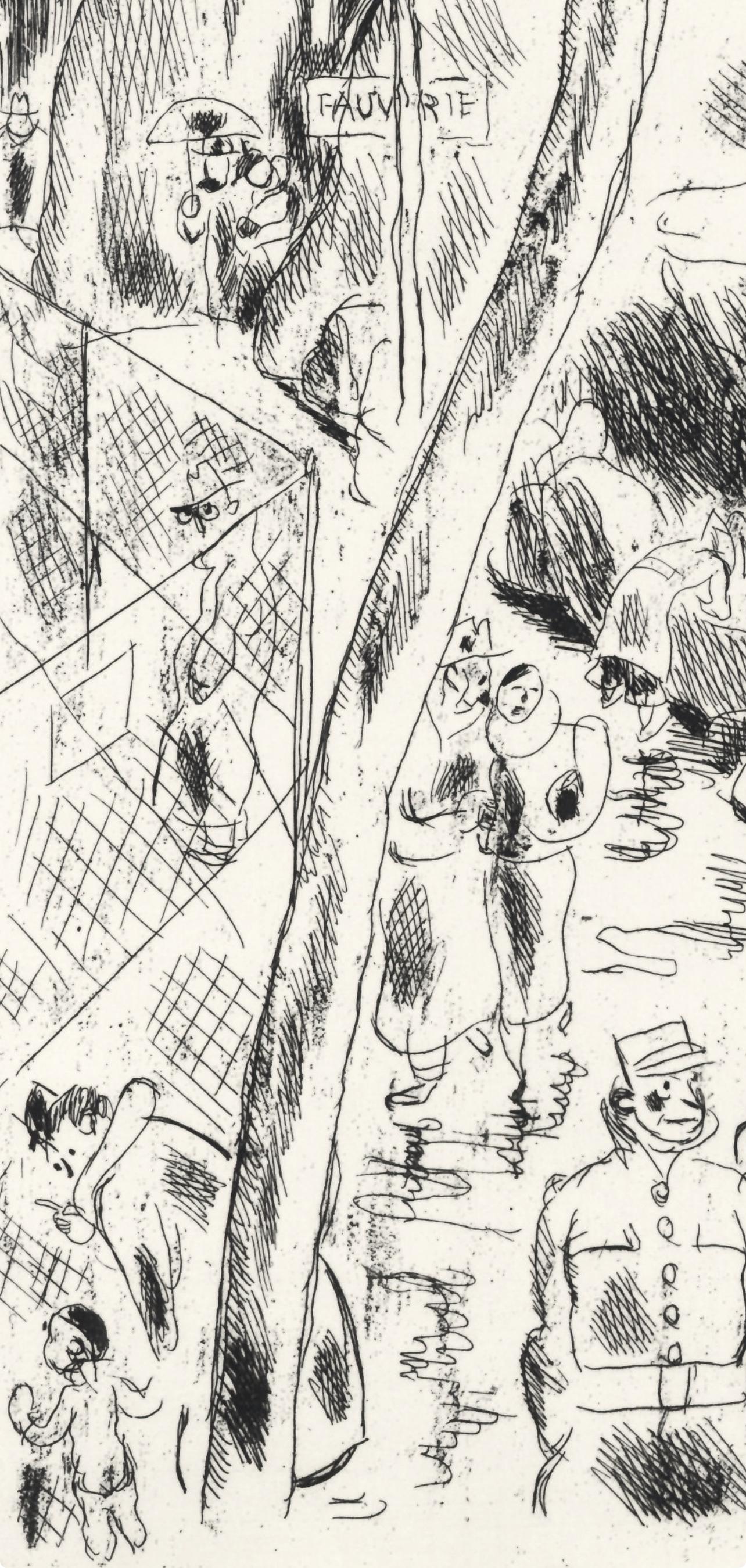 La Ménagerie du Jardin des Plantes, A La gloire à Paris, Gus Bofa For Sale 4