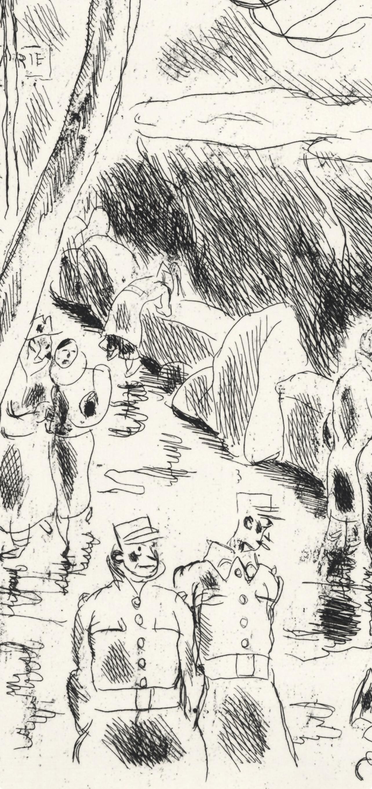 La Ménagerie du Jardin des Plantes, A La gloire à Paris, Gus Bofa For Sale 5
