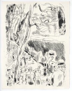"La Ménagerie" eau-forte originale