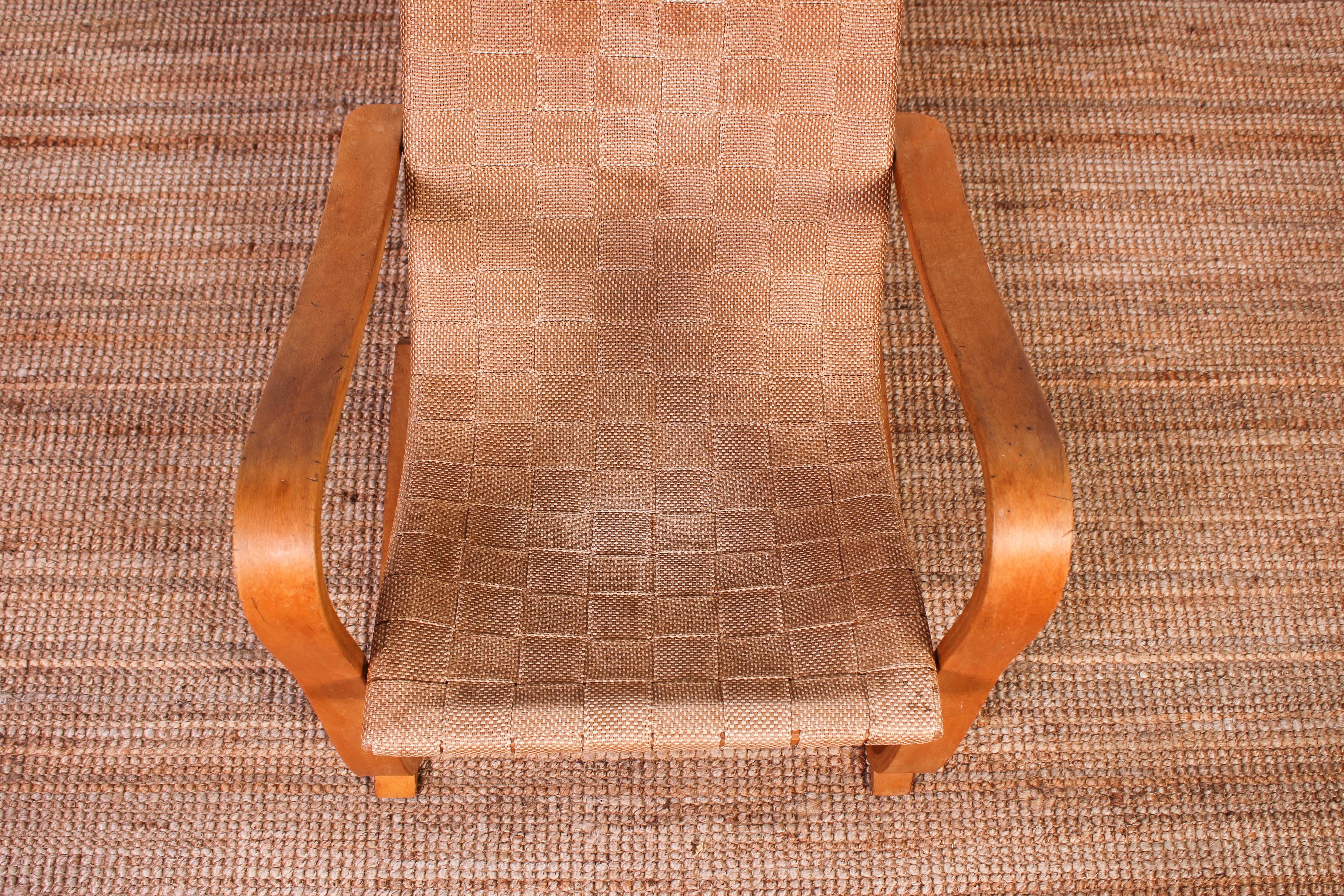 Gustaf Axel Berg Lounge Chair, 1940s 5