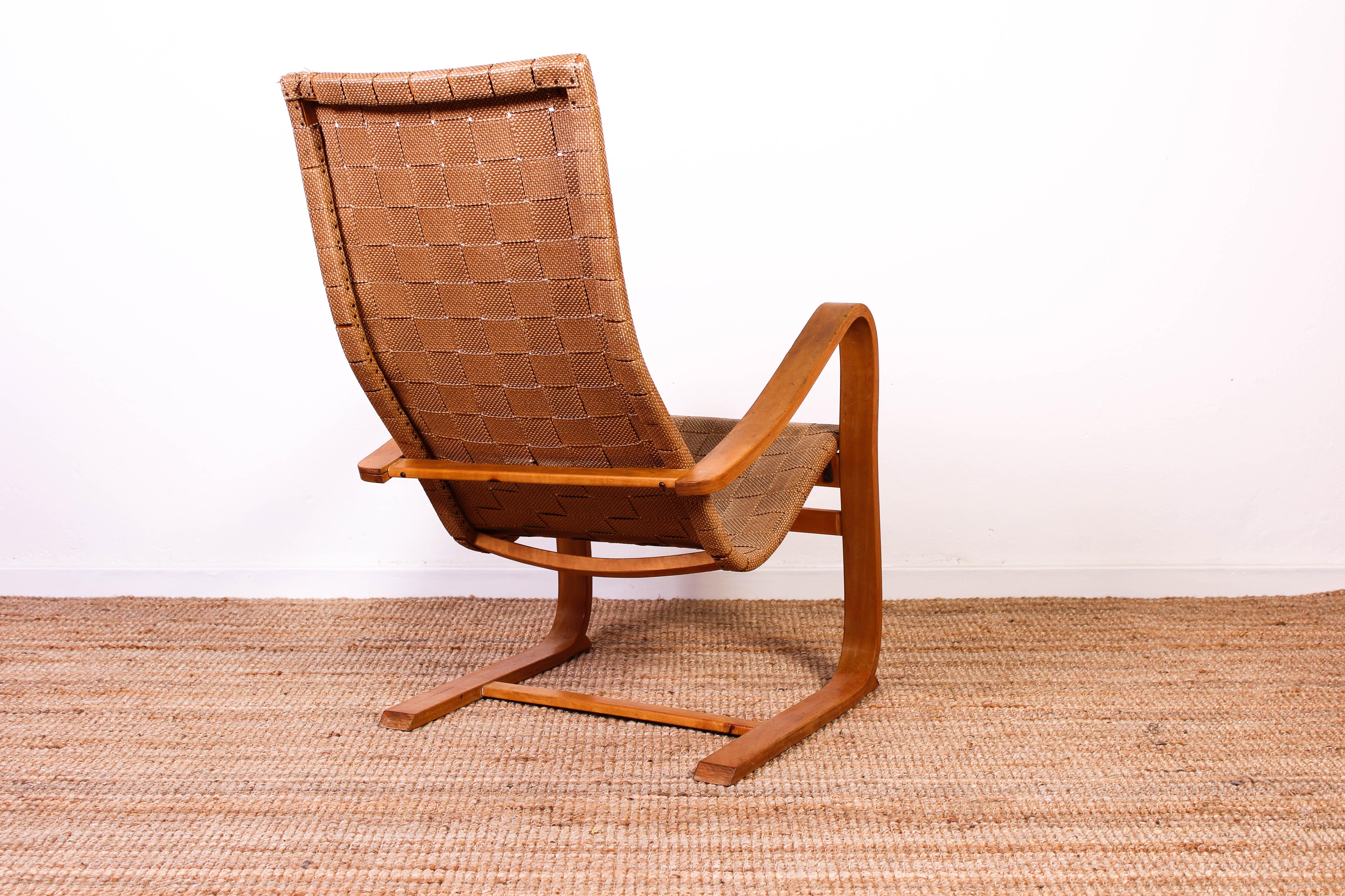 Gustaf Axel Berg Lounge Chair, 1940s 2