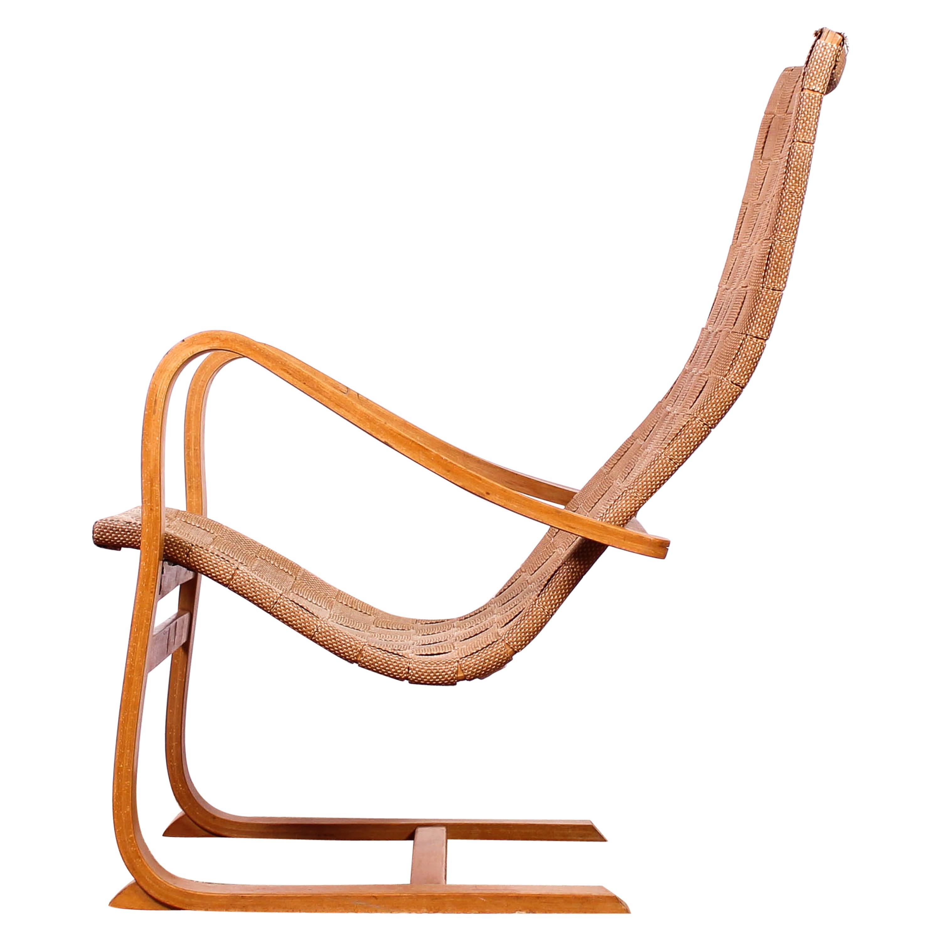 Gustaf Axel Berg Lounge Chair, 1940s