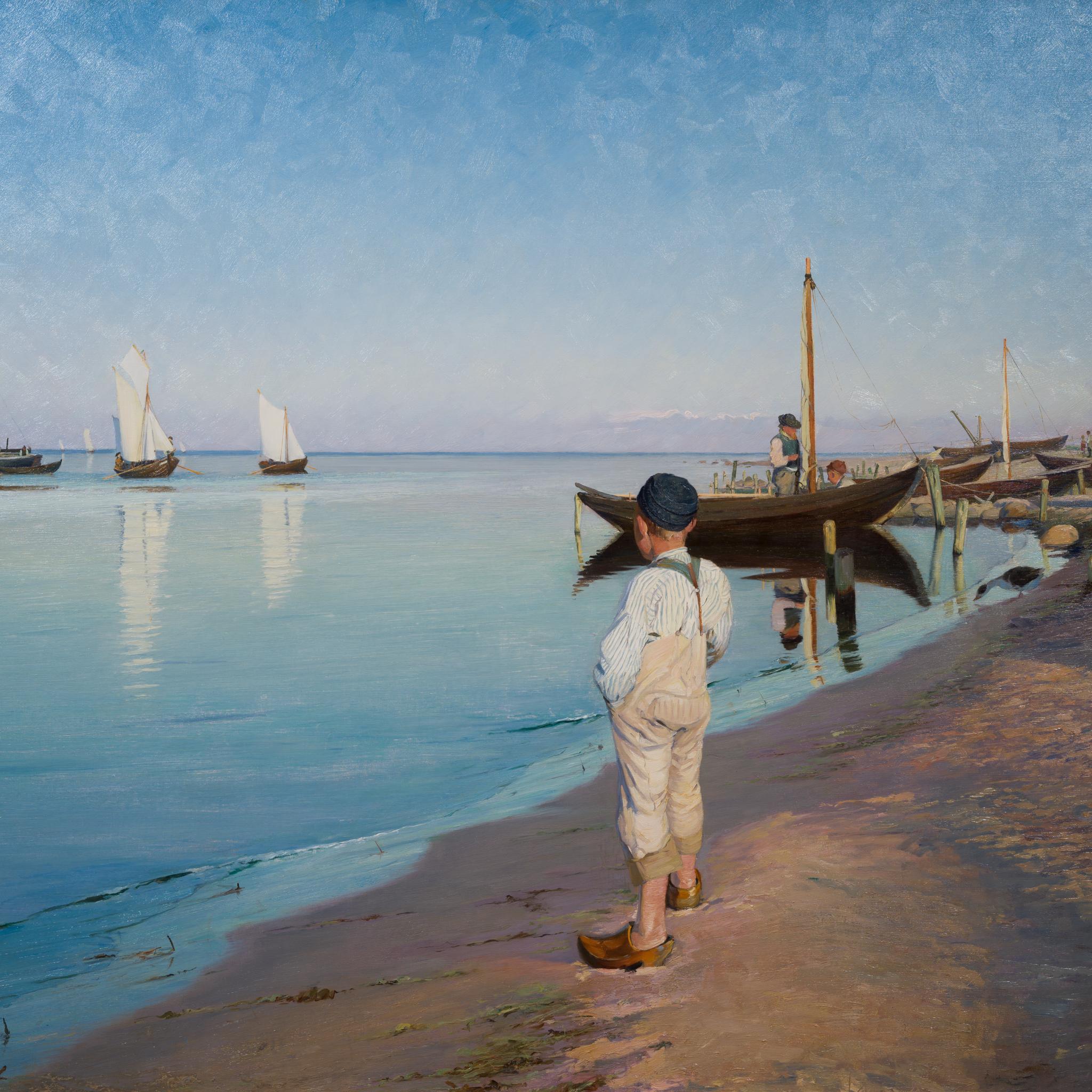 Gustaf Theodor Wallén (1860-1948) Schwede 

Nachmittagsstimmung, ca. 1886-1887

Öl auf Leinwand
unterzeichnet G.T.Wallén
ungerahmt 100 x 150 cm (39 ⅜ x 59 in)
gerahmt 130 x 180 cm (51 ⅛ x 70 ⅞ in)


Provenienz:
Durch Abstammung innerhalb der Familie