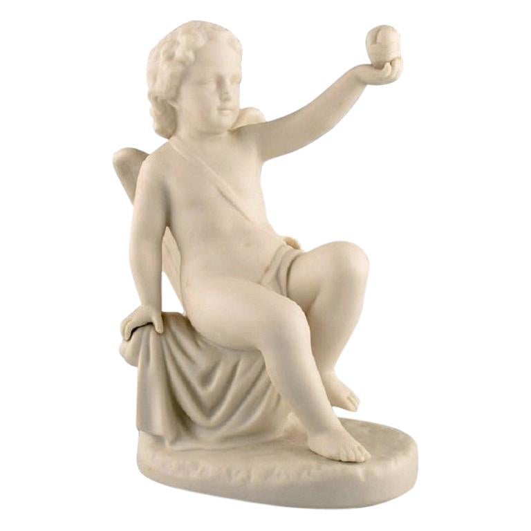 Gustafsberg / Gustavsberg, Sweden, Angel in Biscuit, Dated 1930