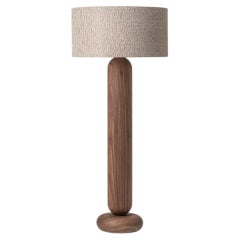 Gustan CL140 Walnut Floor Lamp by Jeroen De Ruddere