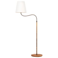 Gustav Axel Berg Floor Lamp Produced in Sweden