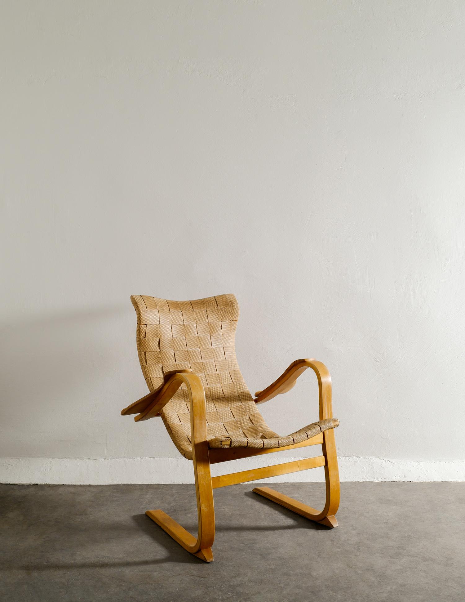 Très rare chaise longue du milieu du siècle dernier modèle 