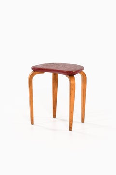 Gustav Axel Berg Stool Produced by Gustav Axel Berg 'GA Berg' in Sweden