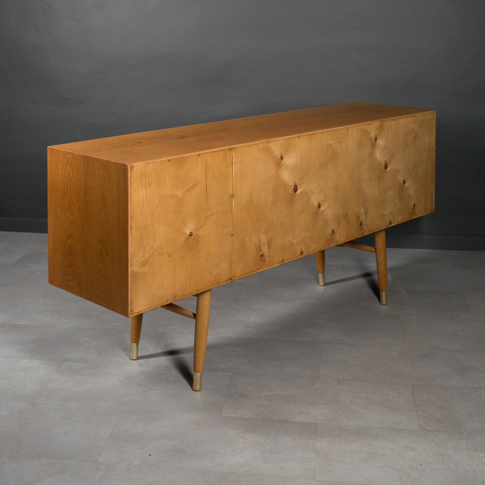 Gustav Bahus Oak Sideboard, Scandinavian & MidCentury Modern Elegance For Sale 4