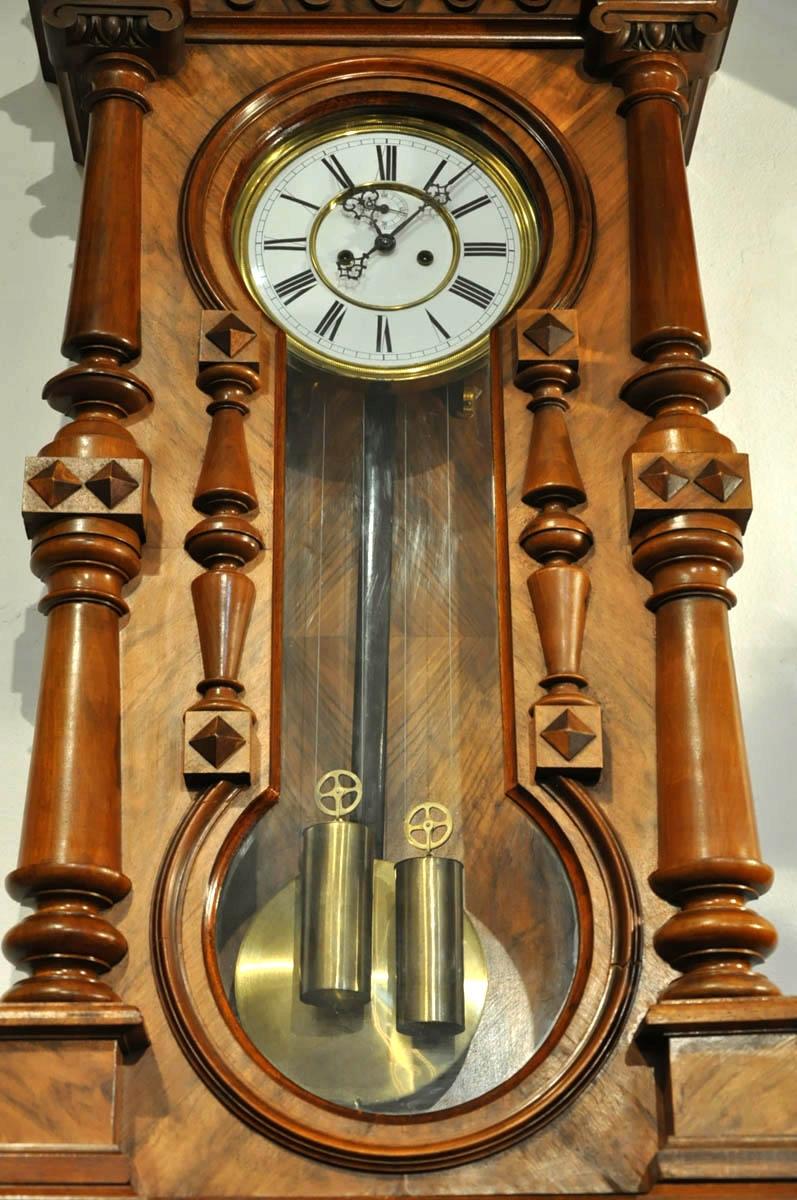 Gustav Becker Wall Clock, 1895 3