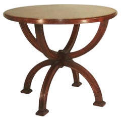 Tavolino etrusco in legno di cirmolo Gustav Carroll