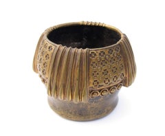 Gustav Gurschner Vienna Secession Bronze Vase
