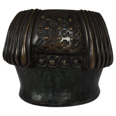 Gustav Gurschner Vienna Secession Bronze Vase