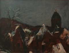 Paesaggio con case