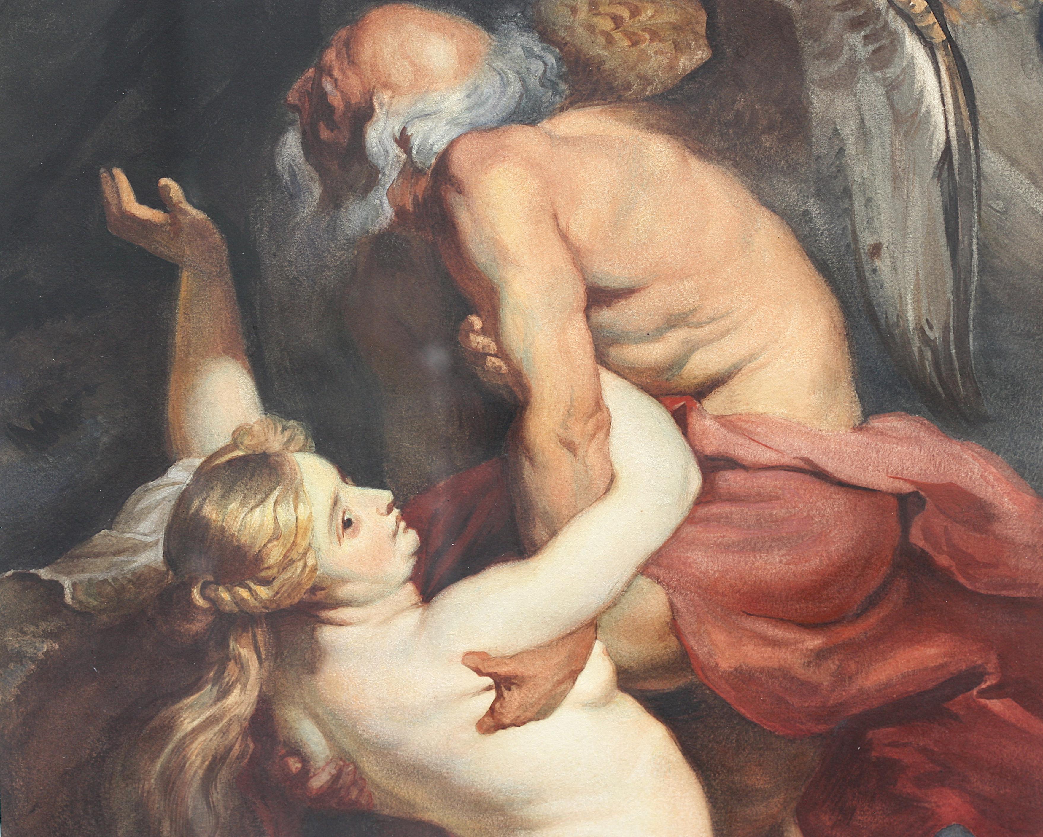 XX secolo Gustav Klimt, (1862-1918) Dopo Peter Paul Rubens: Il trionfo della verità in vendita