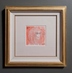 "Die Hexe" Art Nouveau Lithograph by Gustav Klimt for Ver Sacrum
