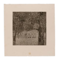Farmhouse in Buchberg by Gustav Klimt, Das Werk lifetime collotype, 1908-1912