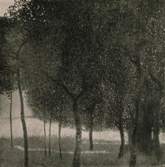 Fruit Trees by Gustav Klimt, Das Werk lifetime landscape collotype, 1908-1912