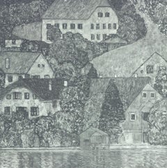 Gustav Klimt, En el lago Attersee, 1931 (after)