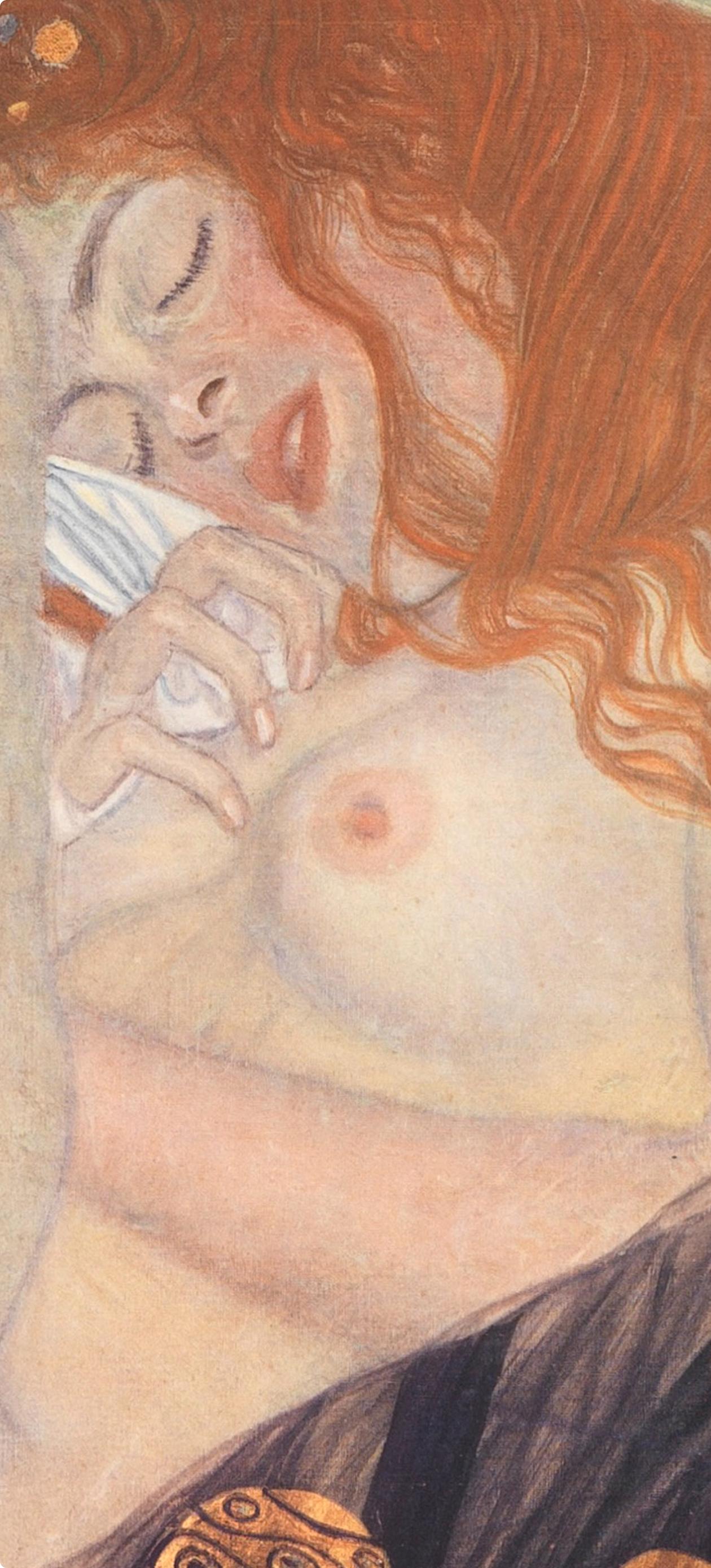 Gustav Klimt, Danae, from The Work of Gustav Klimt, 1918 (after) For Sale 3